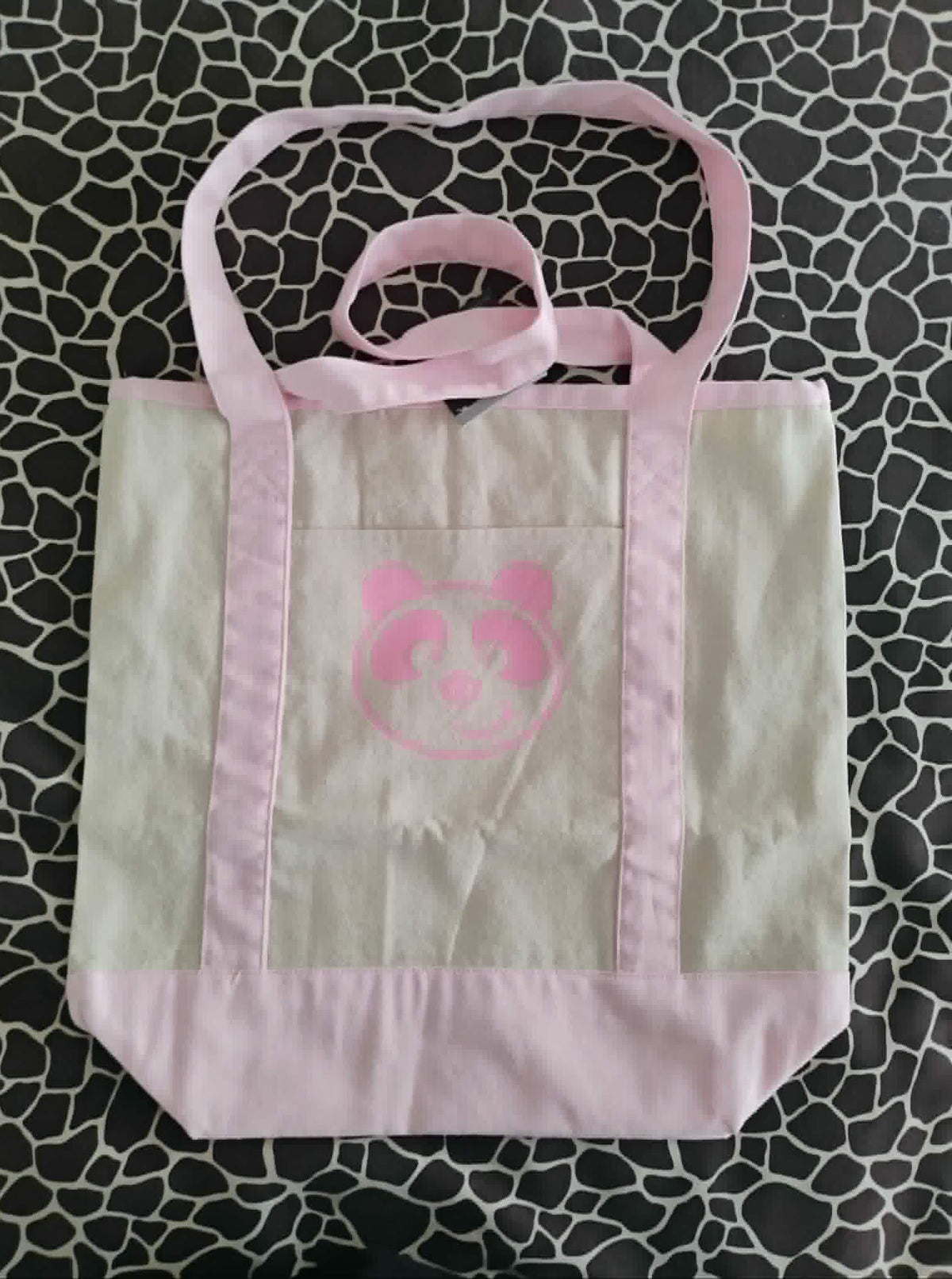 Panda - Iconic Two-Color Trader Canvas Bag