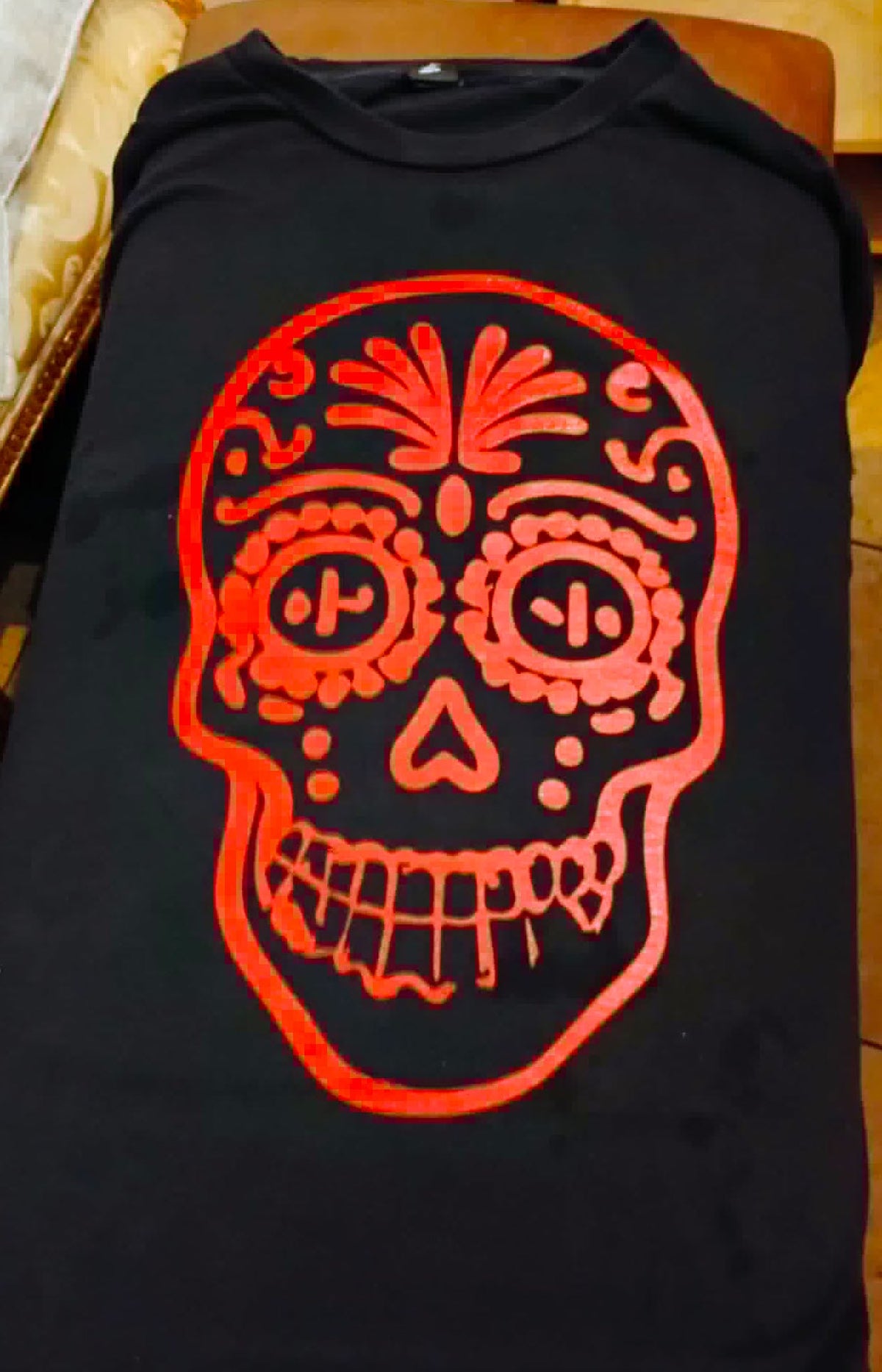 Red Calavera Tee / Camiseta