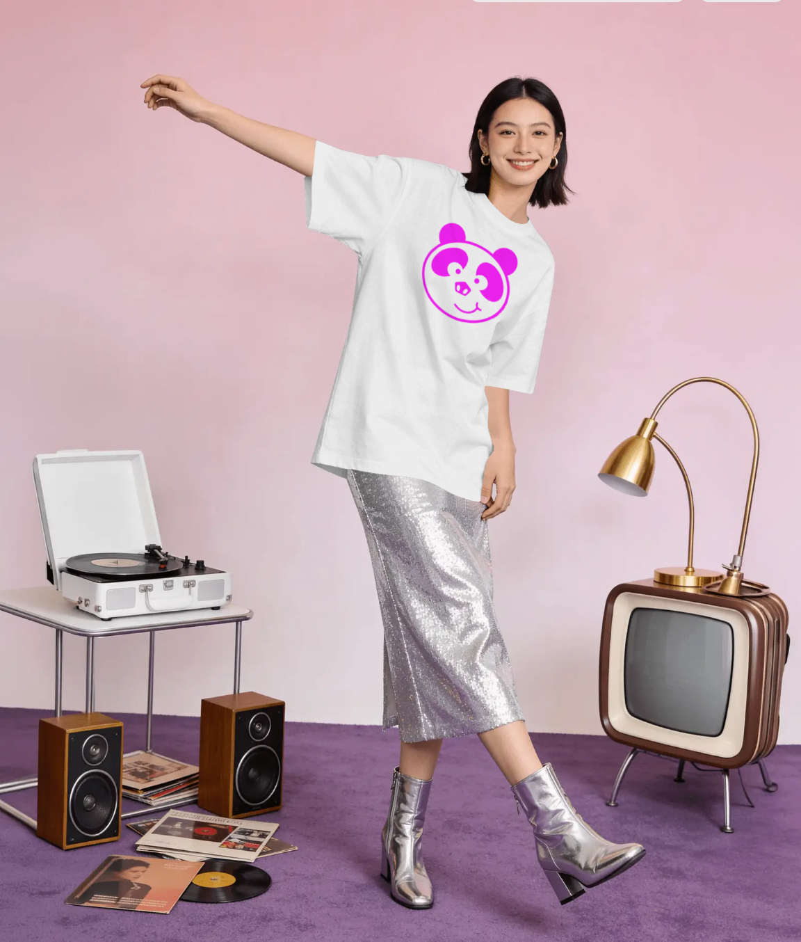 Panda T-Shirt / Camiseta con Panda