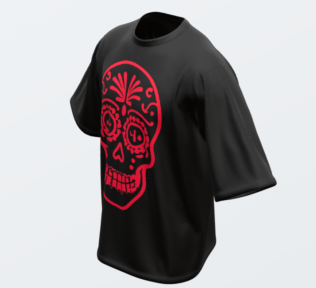Red Calavera Tee / Camiseta