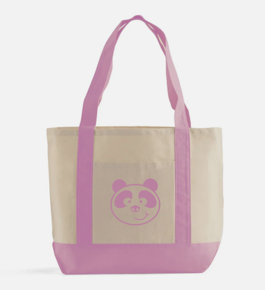 Panda - Iconic Two-Color Trader Canvas Bag